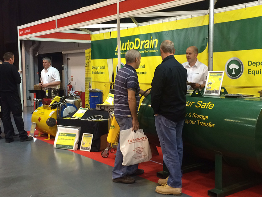 Matériel pour récuperation de carburant – Tow Show 2016, Telford Royaume Uni