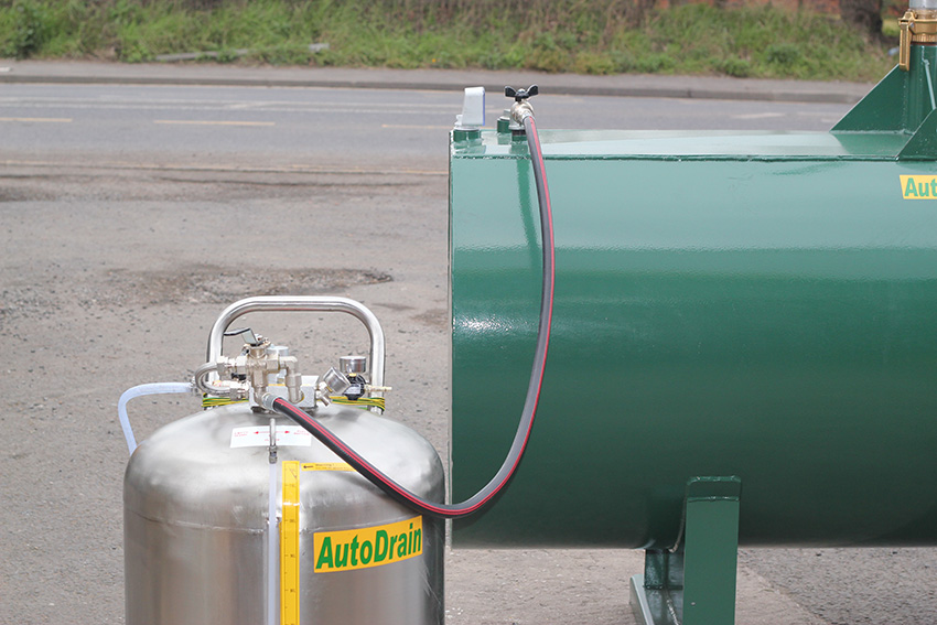 Système VapourSafe pour récuperation et stockage de carburant