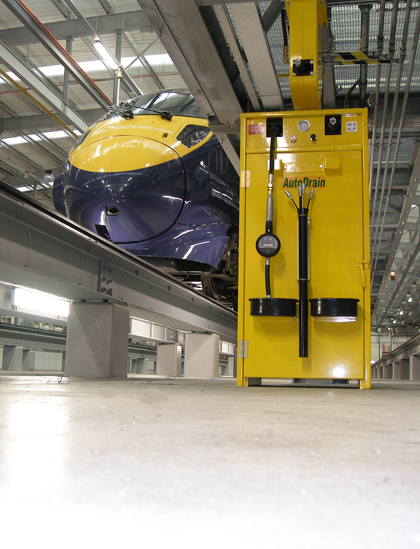 Le système Oilaway – Hitachi Rail, Ashford Royaume Uni