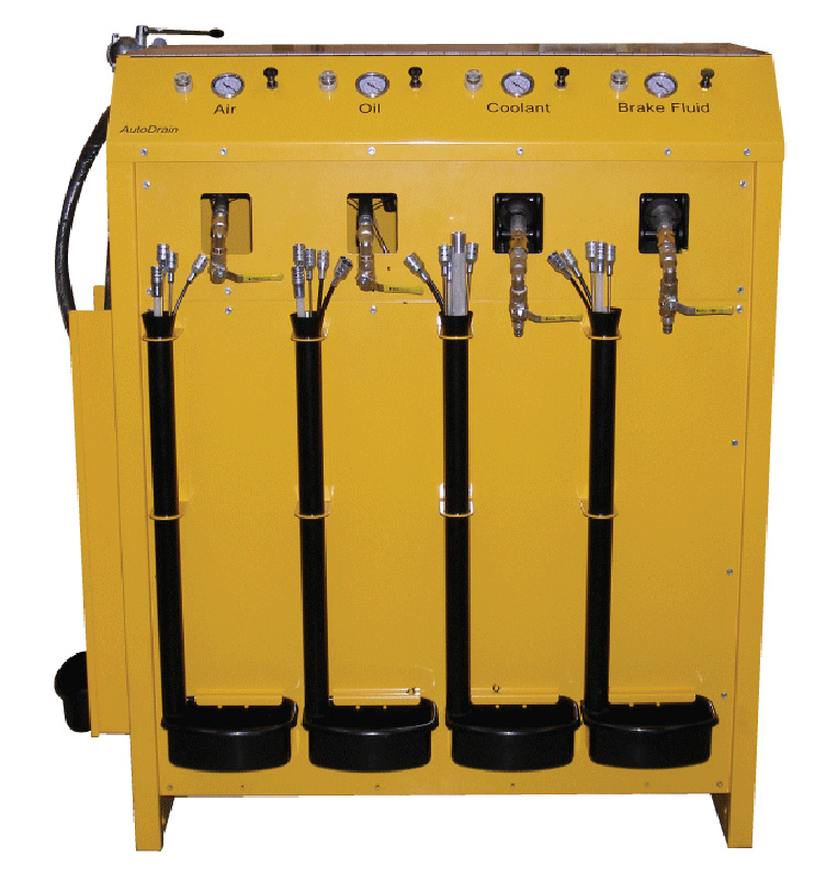 Image of AutoDrain QuickDrain (vidange rapide) | Huile, liquide de refroidissement, liquide de freins et air