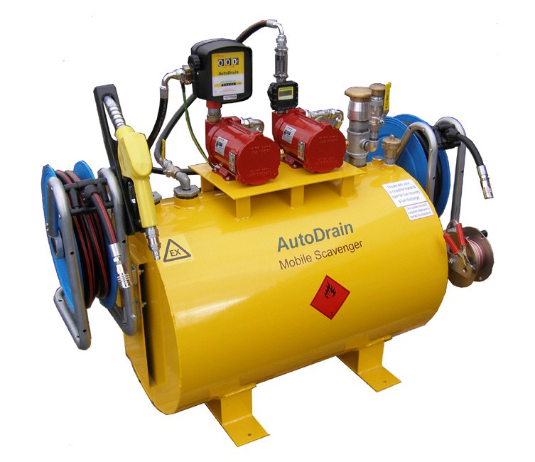 Image of AutoDrain Récupérateur Mobile de Carburant Maxi | Capacité maxi de 250 litres