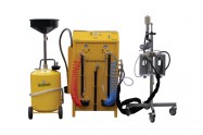 Image of AutoDrain Système compact de vidange rapide QuickDrain | Récupère huile, liquide de refroidissement, essence et diesel
