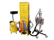 Image of AutoDrain Tour de vidange rapide QuickDrain | Système compact pour la récupération de l'huile, des liquides de refroidissement, de l'essence et du diesel